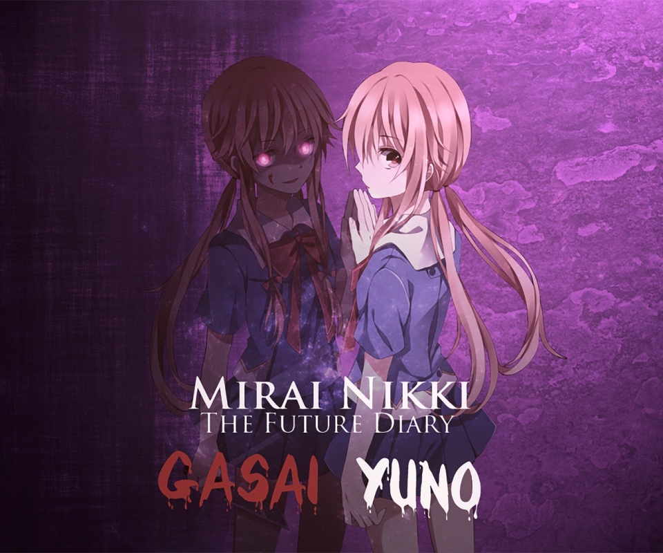 Download mobile wallpaper Anime, Yuno Gasai, Mirai Nikki for free.