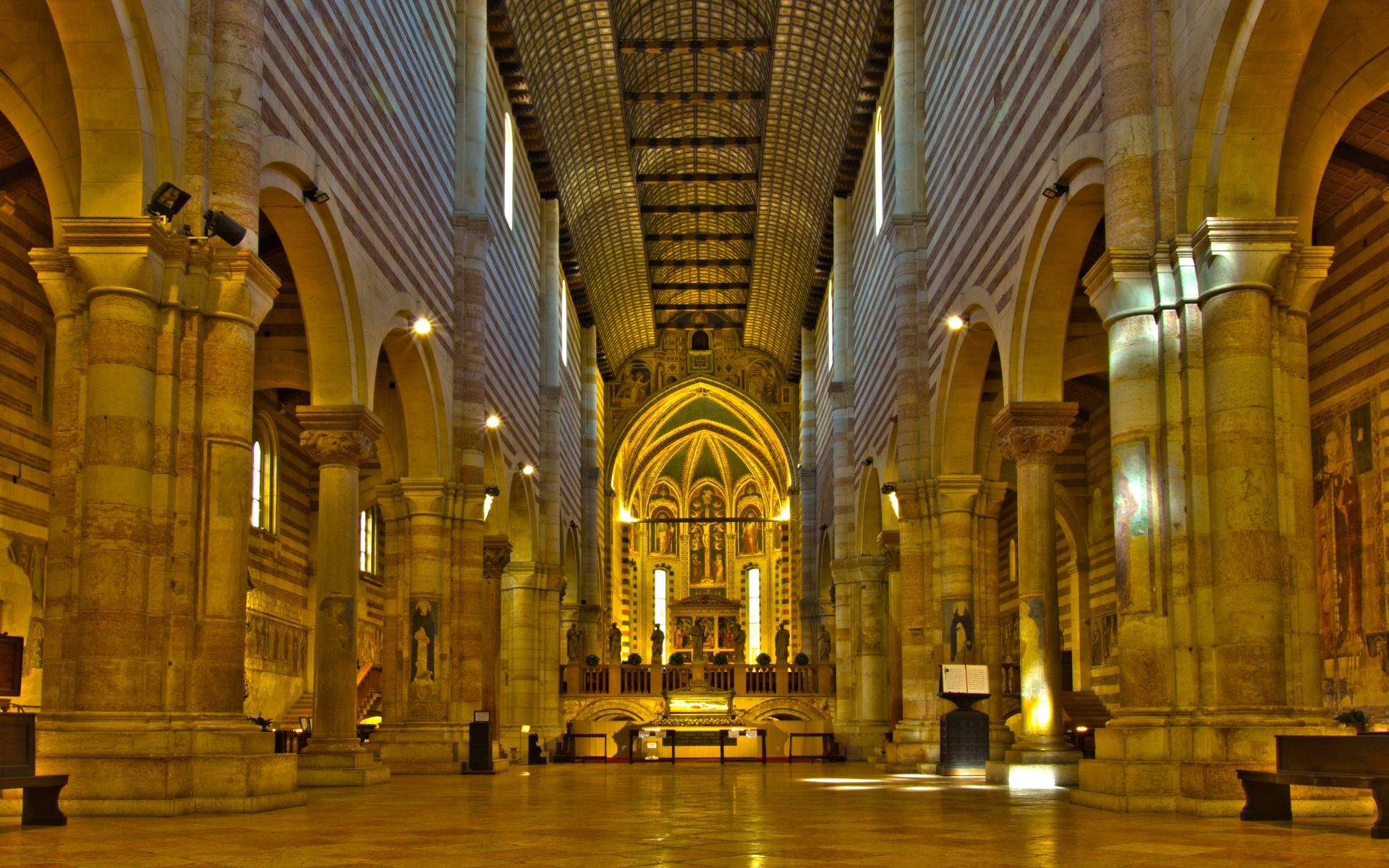 Baixar papéis de parede de desktop Basílica De San Zeno Verona HD