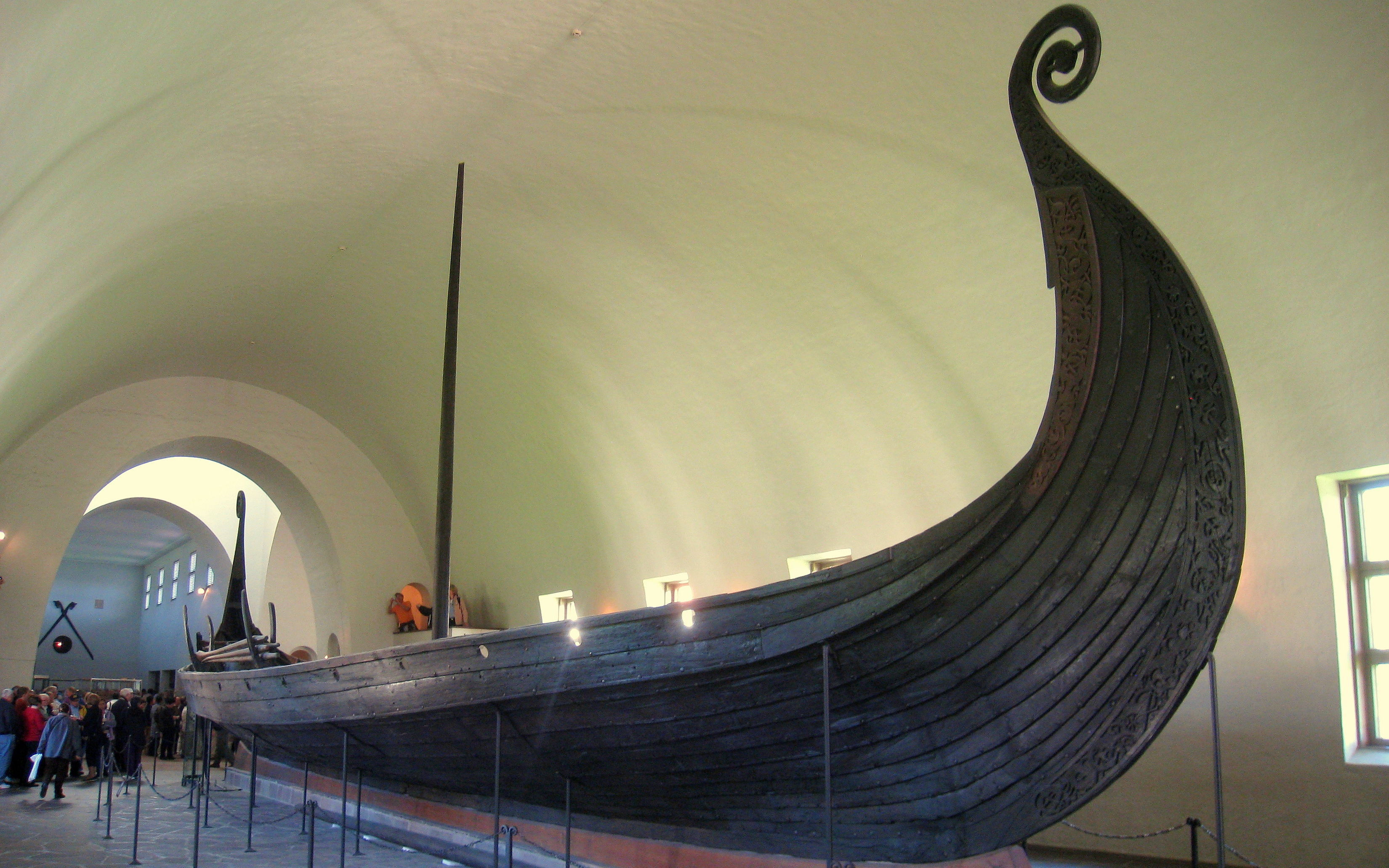 Популярні заставки і фони Корабель Вікінгів на комп'ютер