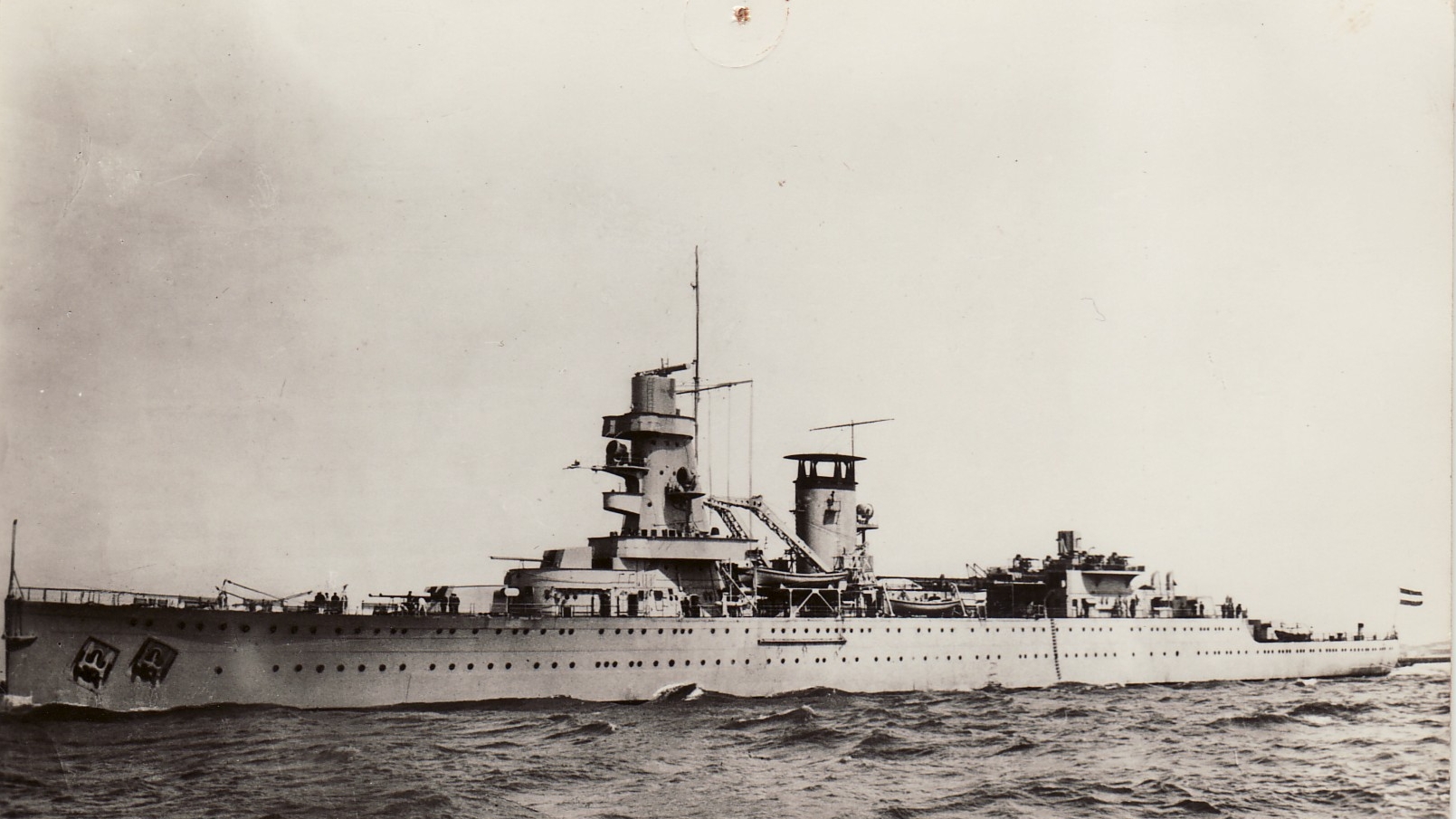 293054壁紙のダウンロード軍隊, オランダ海軍, クルーザー, hnlms de ruyter (1935), 軍艦-スクリーンセーバーと写真を無料で