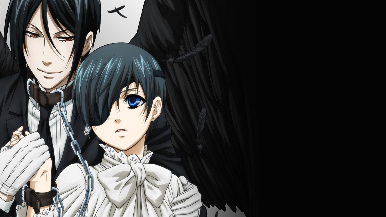 <b>sebastian</b> michaelis. black butler. anime. 