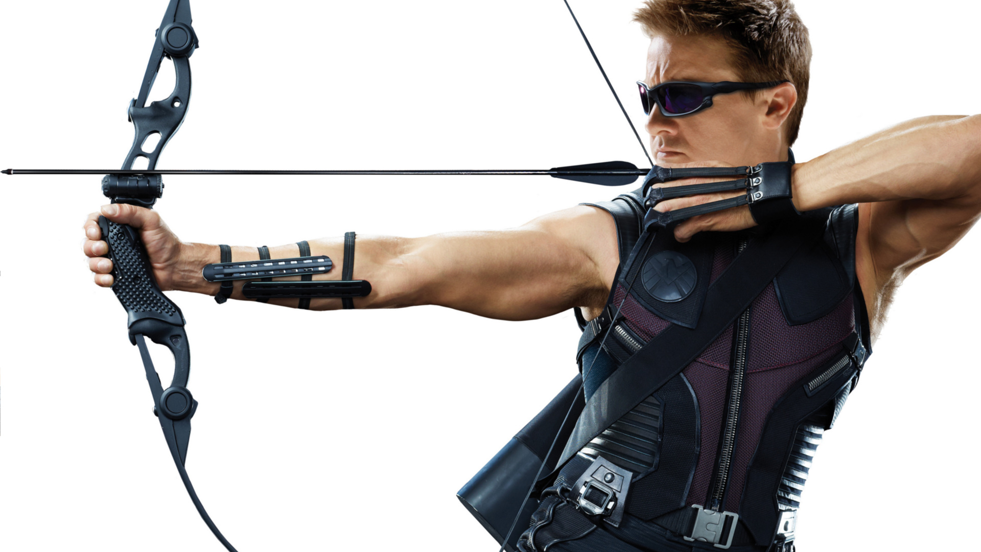 Free download wallpaper Avengers, Bow, Movie, Hawkeye, The Avengers, Jeremy Renner on your PC desktop
