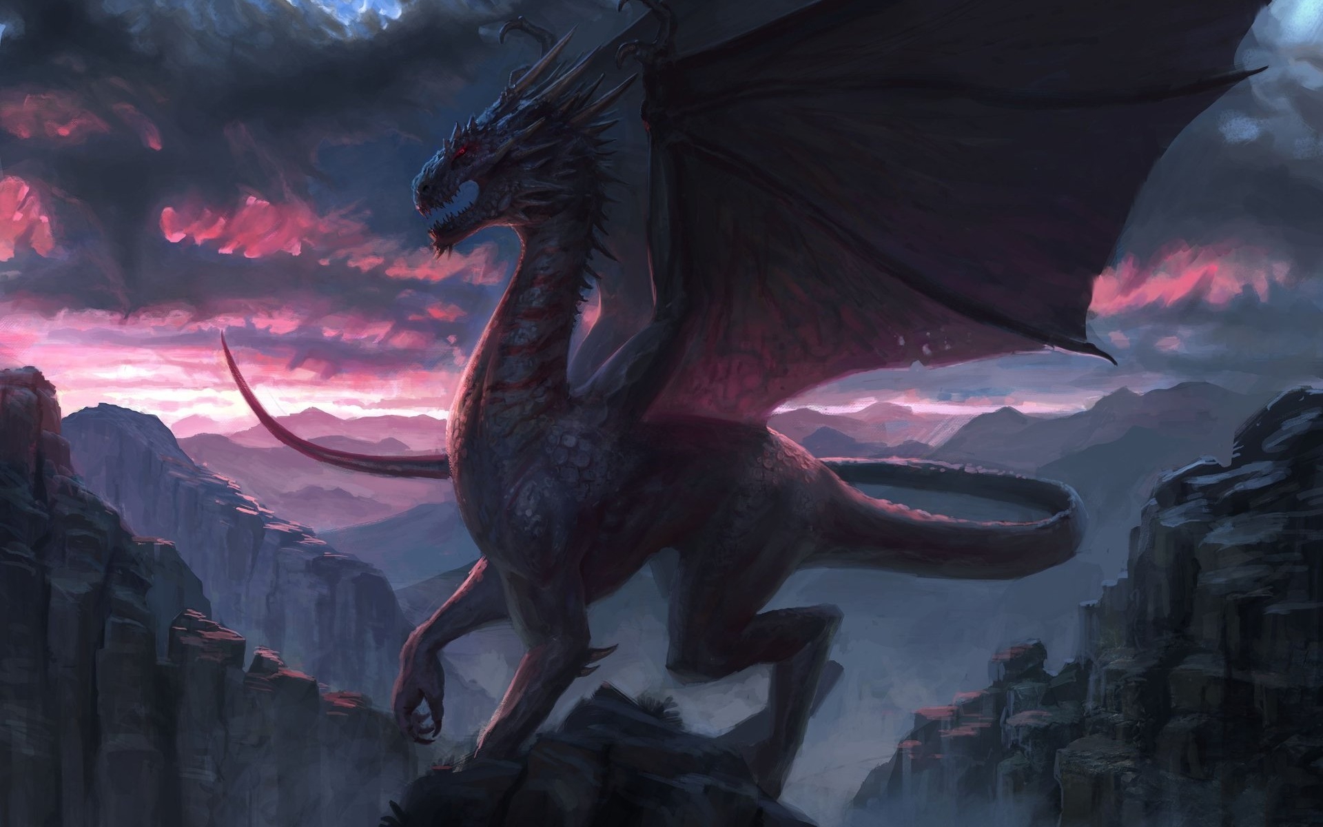 Download mobile wallpaper Fantasy, Dragon for free.