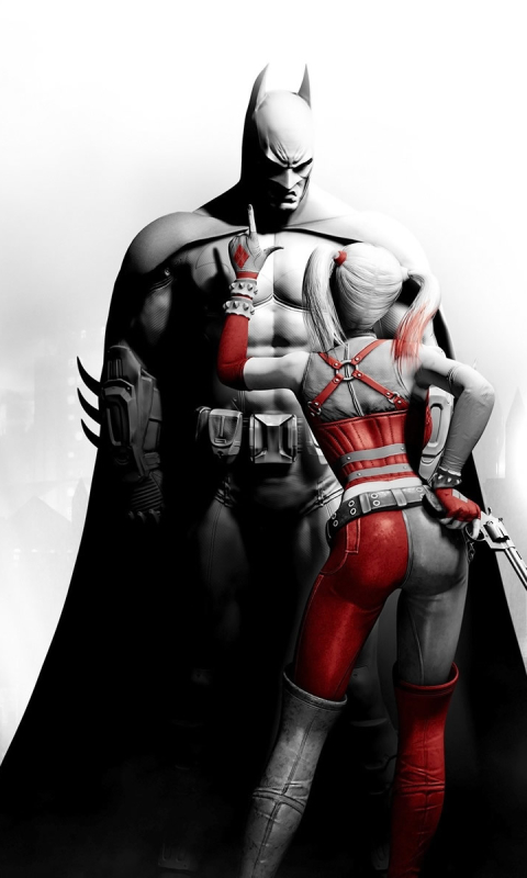 Download mobile wallpaper Batman, Video Game, Harley Quinn, Batman: Arkham City for free.
