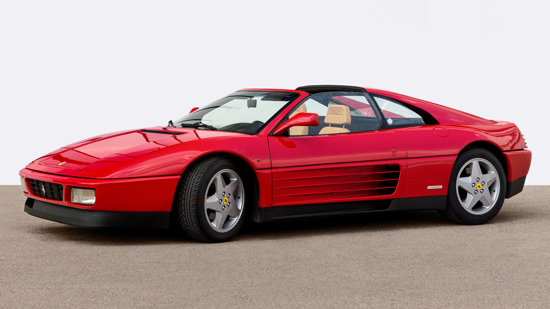 Laden Sie Ferrari 348Ts HD-Desktop-Hintergründe herunter