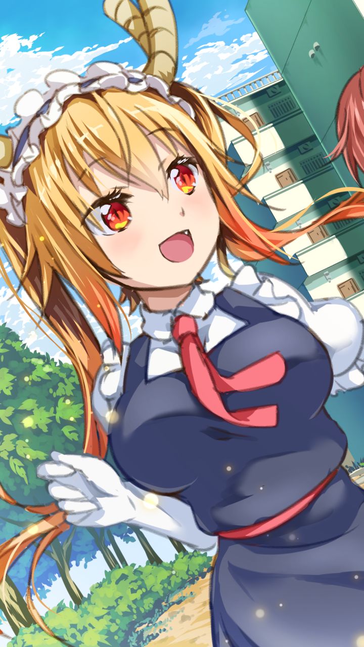 Baixar papel de parede para celular de Anime, Tohru (Dragon Maid Da Senhorita Kobayashi), A Empregada Dragão Da Senhorita Kobayashi gratuito.