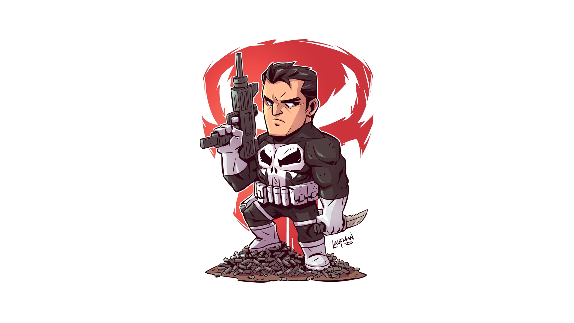 Téléchargez des papiers peints mobile Bande Dessinées, The Punisher gratuitement.