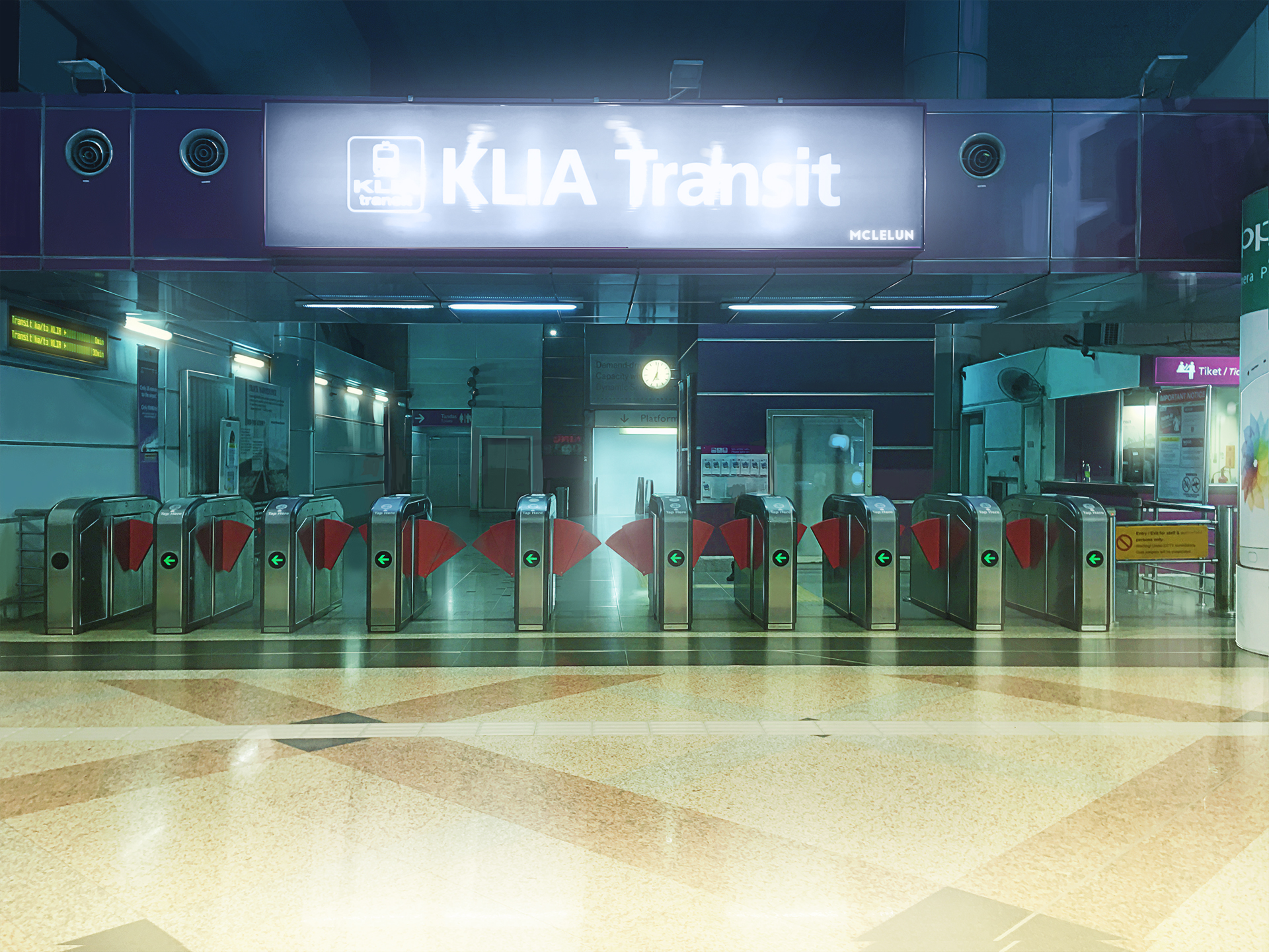 Baixe gratuitamente a imagem Anime, Estação De Trem, Original na área de trabalho do seu PC