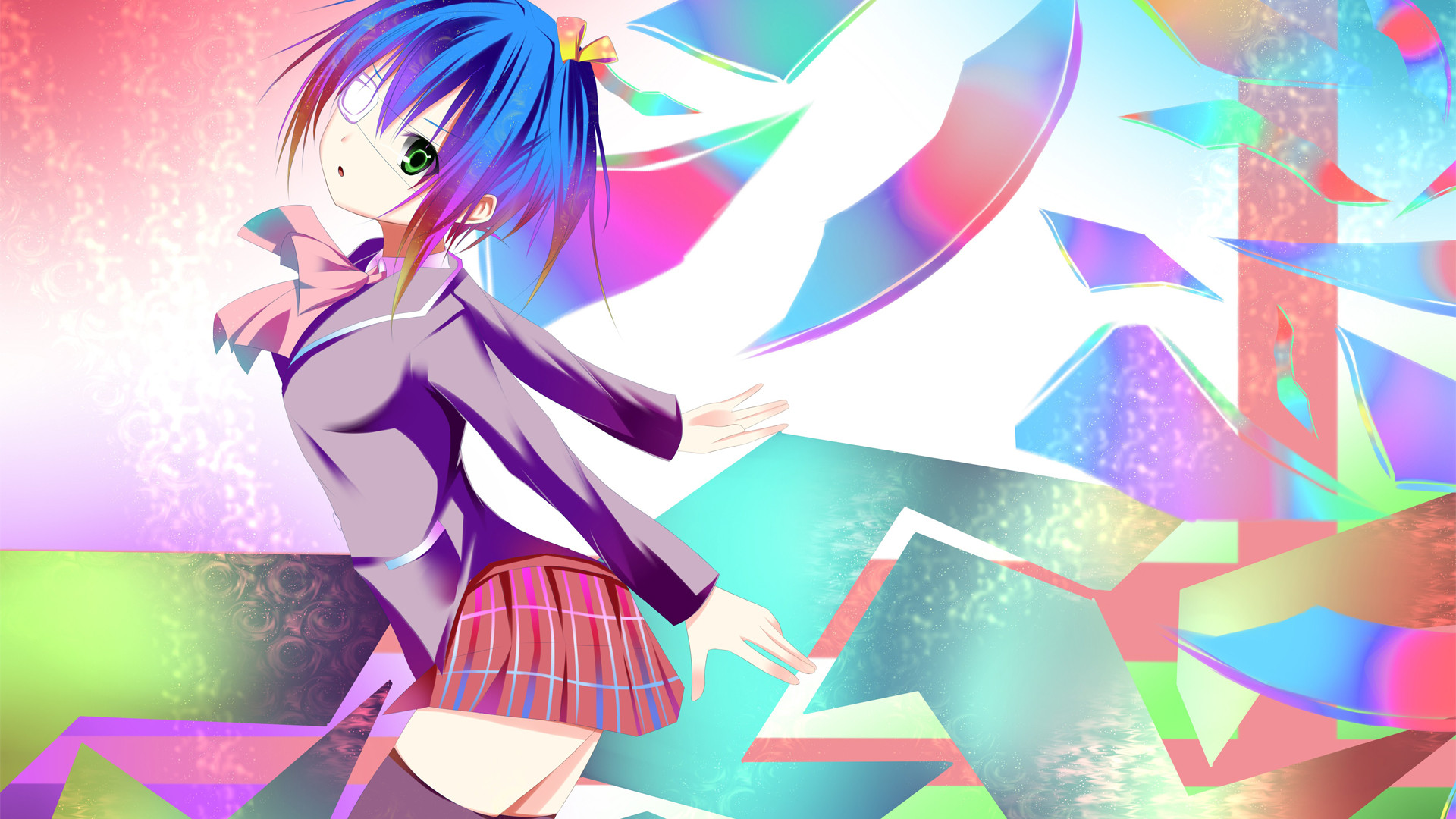 Laden Sie das Animes, Rikka Takanashi, Love Chunibyo & Other Delusions!-Bild kostenlos auf Ihren PC-Desktop herunter