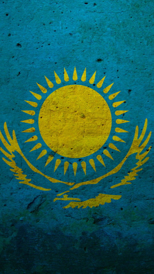 Handy-Wallpaper Verschiedenes, Flagge Von Kasachstan, Flaggen kostenlos herunterladen.
