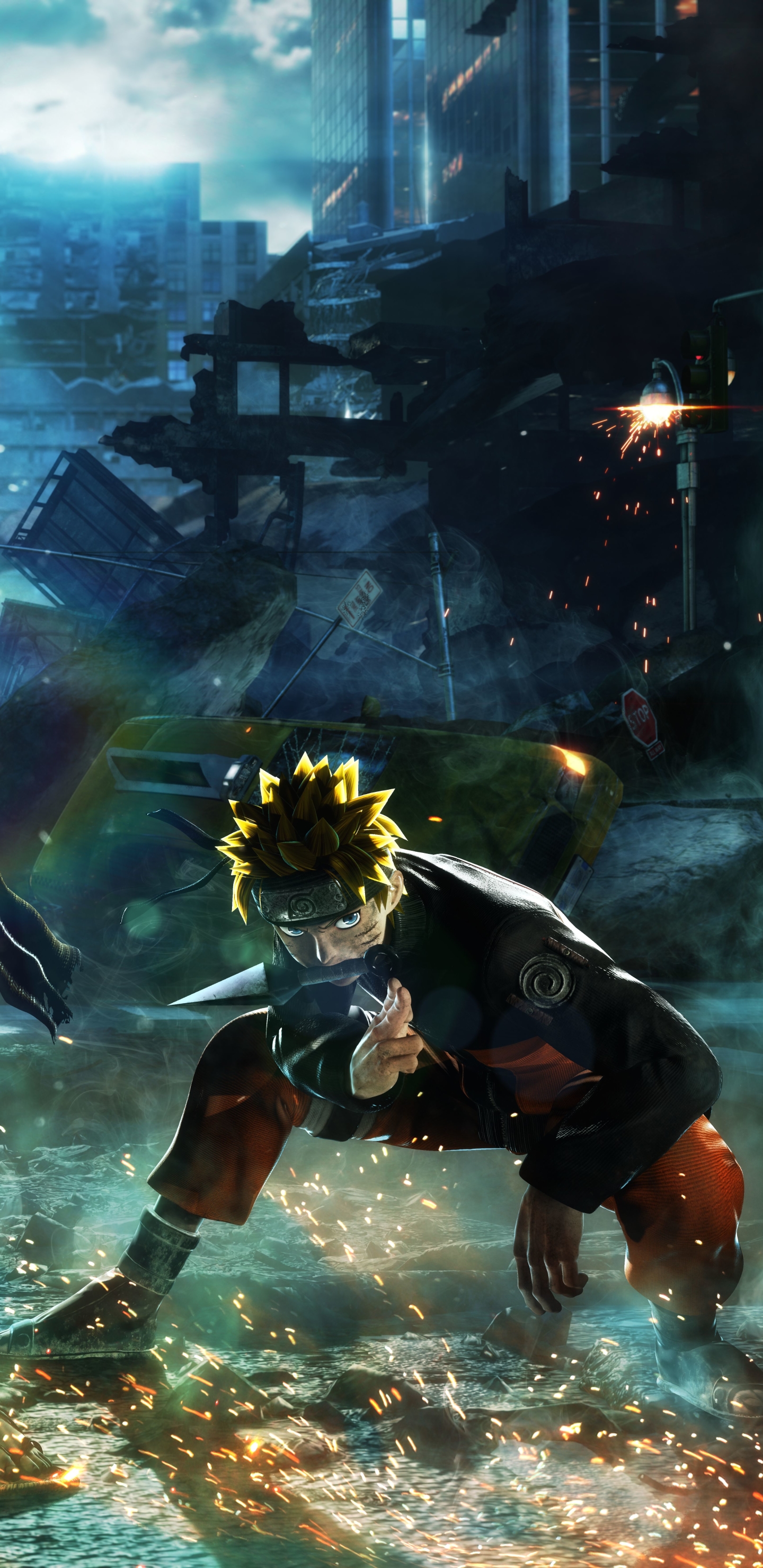 Handy-Wallpaper Computerspiele, Naruto Uzumaki, Jump Force kostenlos herunterladen.