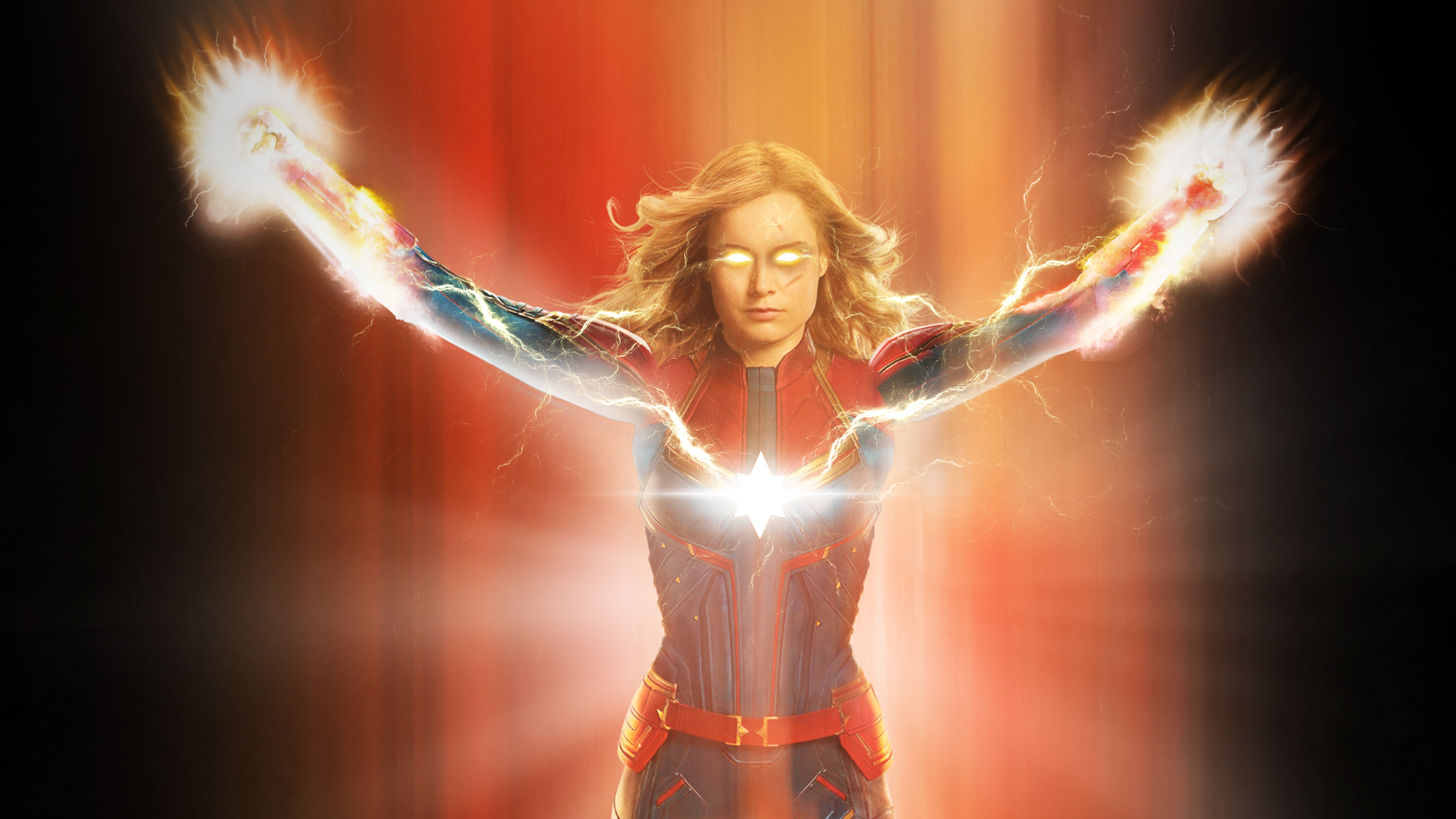 Baixe gratuitamente a imagem Filme, Brie Larson, Capitã Marvel na área de trabalho do seu PC