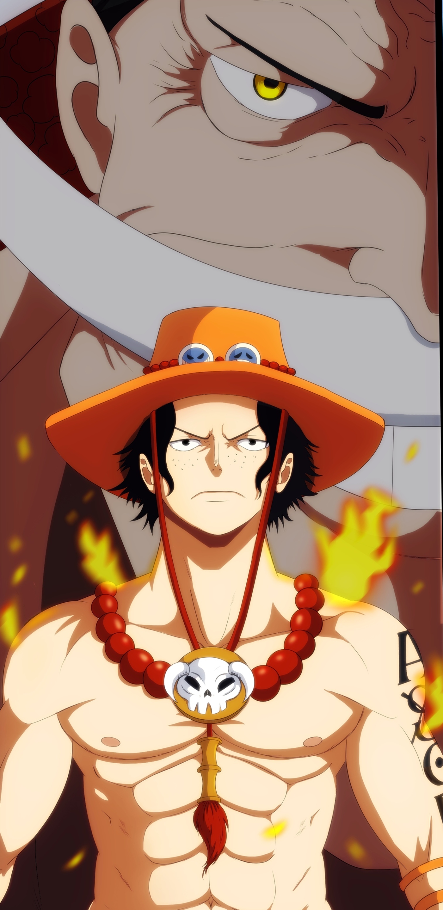 Free download wallpaper One Piece, Portgas D Ace, Anime on your PC desktop