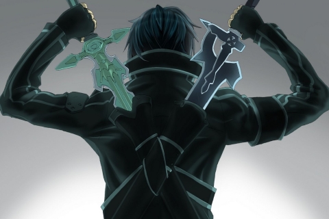 Descarga gratuita de fondo de pantalla para móvil de Sword Art Online, Animado, Kirito (Arte De Espada En Línea).