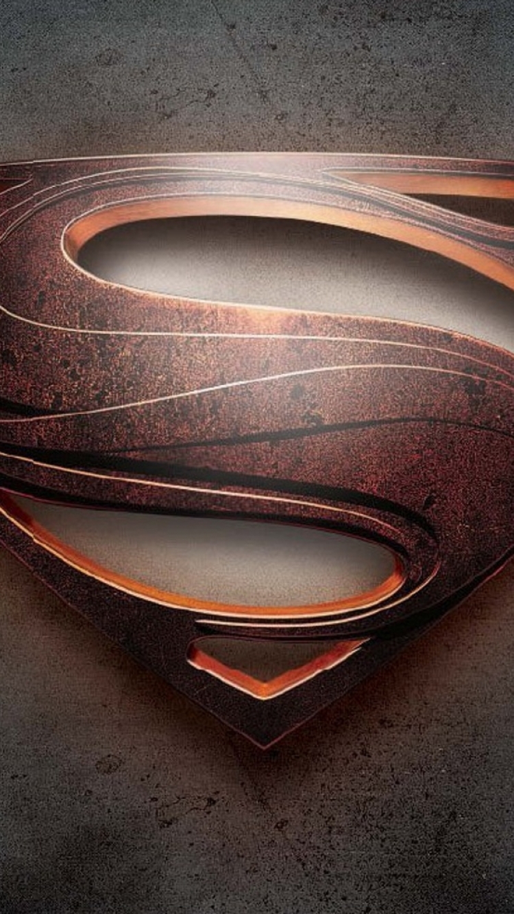 Download mobile wallpaper Superman, Man Of Steel, Movie, Superman Logo for free.