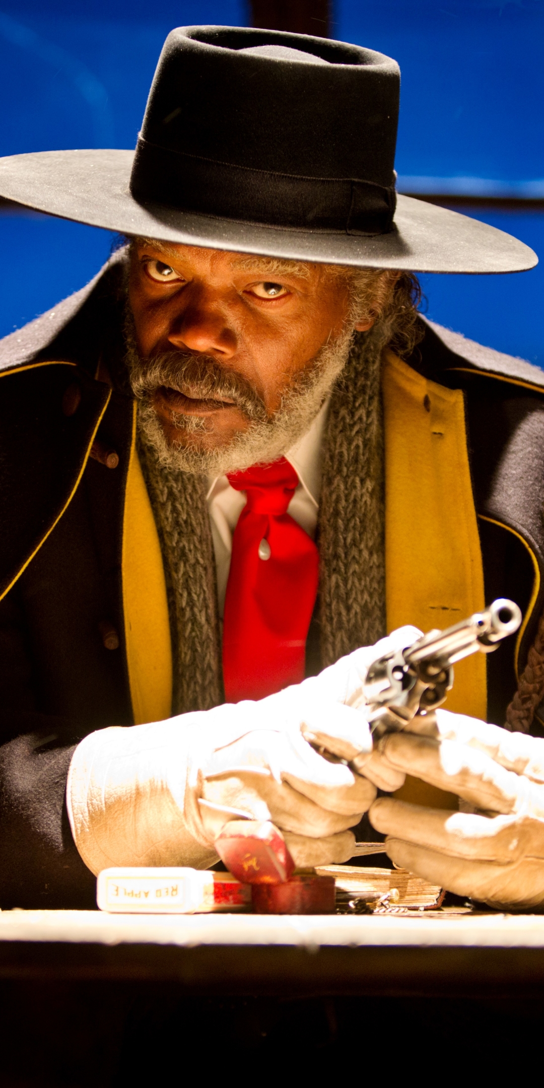 Handy-Wallpaper Filme, Samuel L Jackson, The Hateful 8 kostenlos herunterladen.