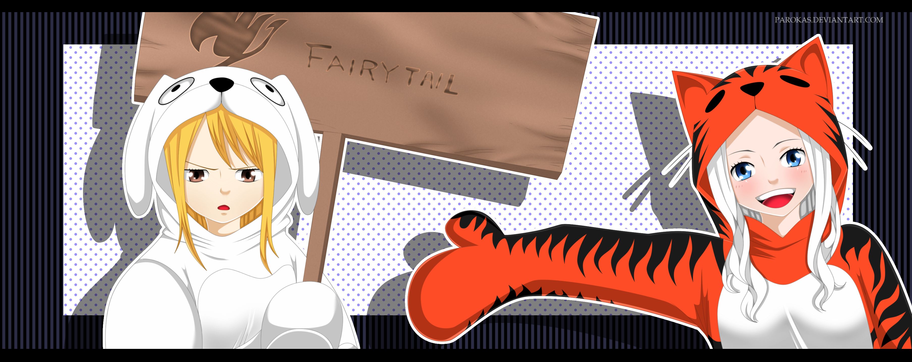 Baixe gratuitamente a imagem Anime, Fairy Tail, Lucy Heartfilia, Mirajane Strauss na área de trabalho do seu PC