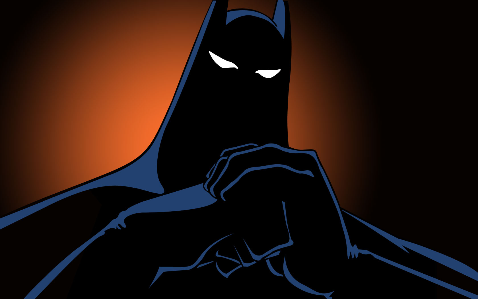 電話スクリーンに最適なバットマン：アニメシリーズの壁紙