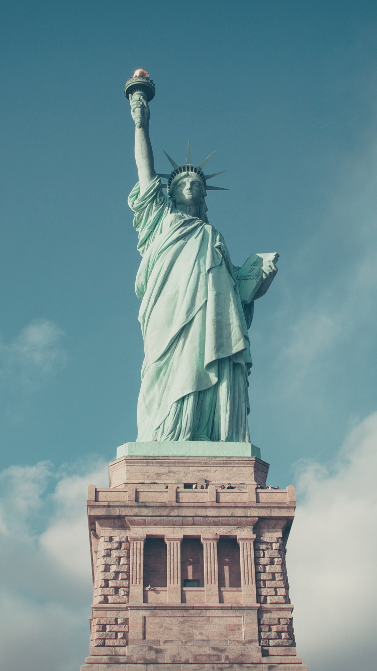 Скачать картинку Статуя Свободы, Сделано Человеком в телефон бесплатно.