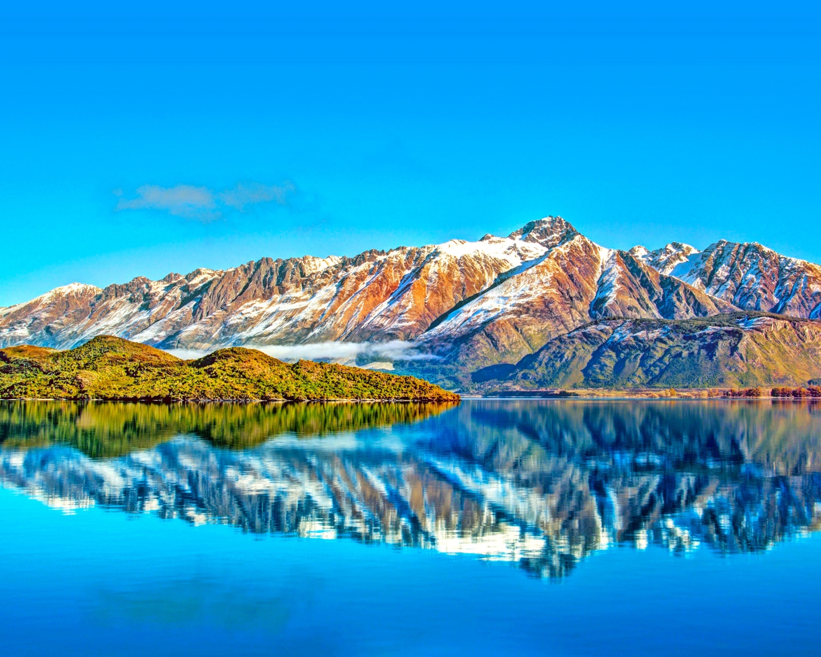 PCデスクトップに湖, 山, 反射, 地球, 風光明媚な, ワナカ湖画像を無料でダウンロード