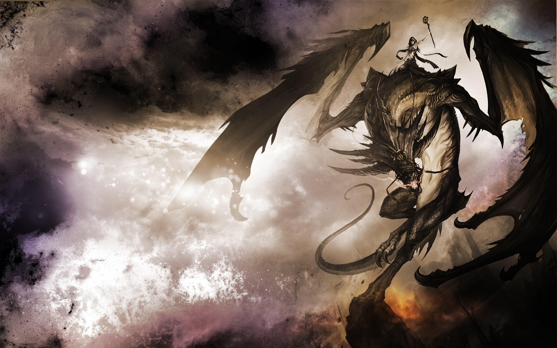 Free download wallpaper Fantasy, Dragon on your PC desktop