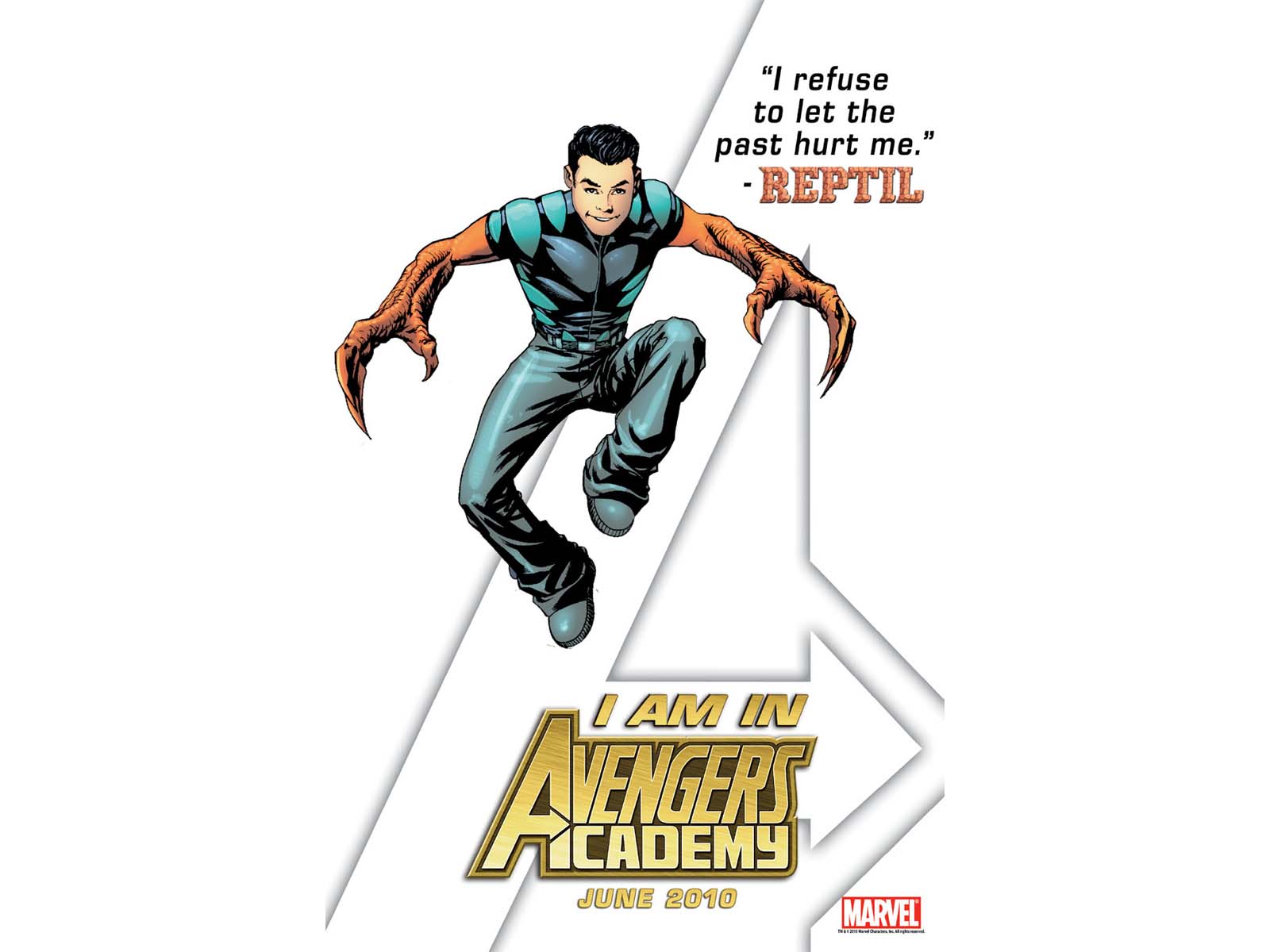 comics, avengers academy, reptil (marvel)