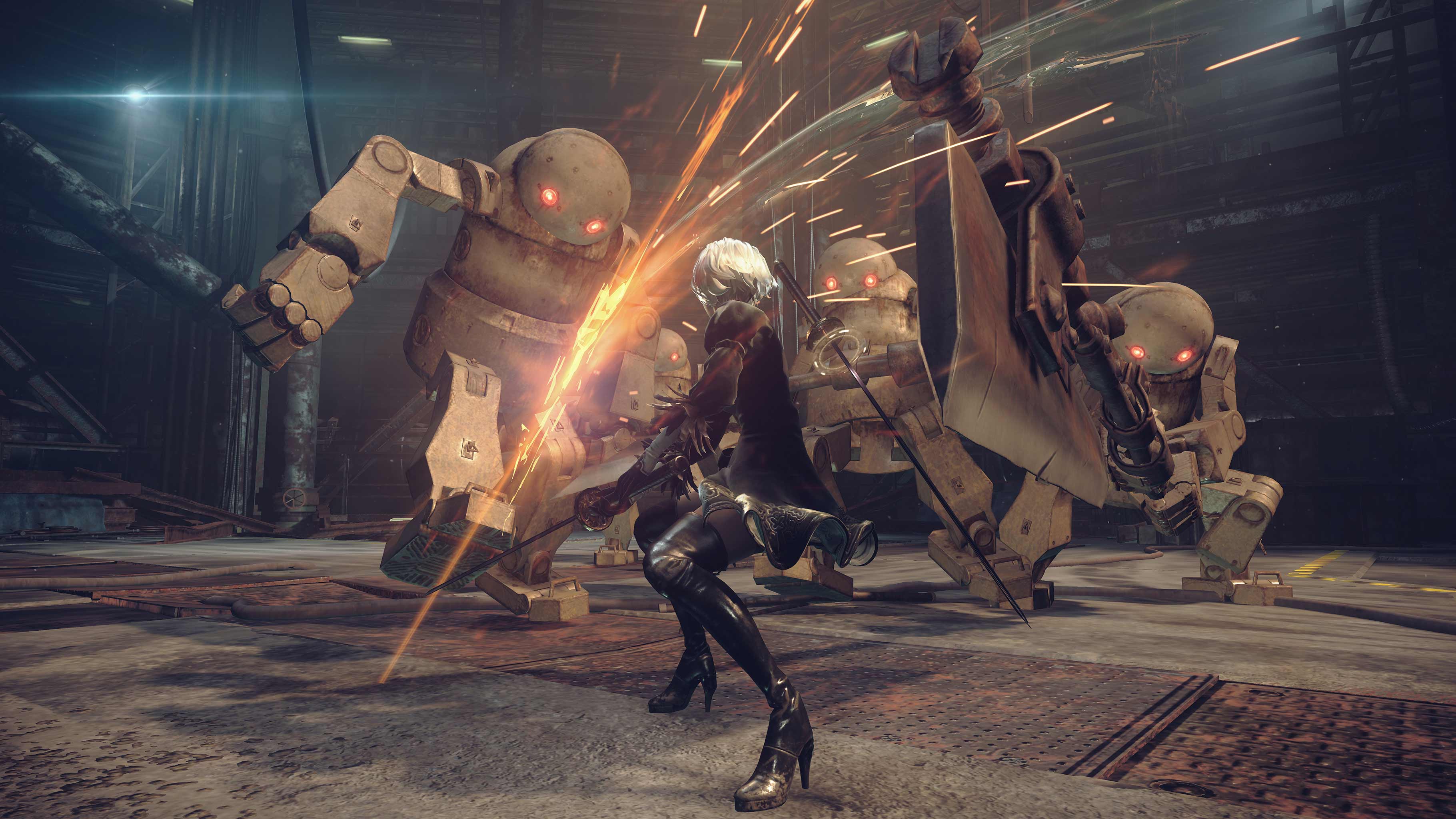 Download mobile wallpaper Robot, Video Game, Nier: Automata for free.
