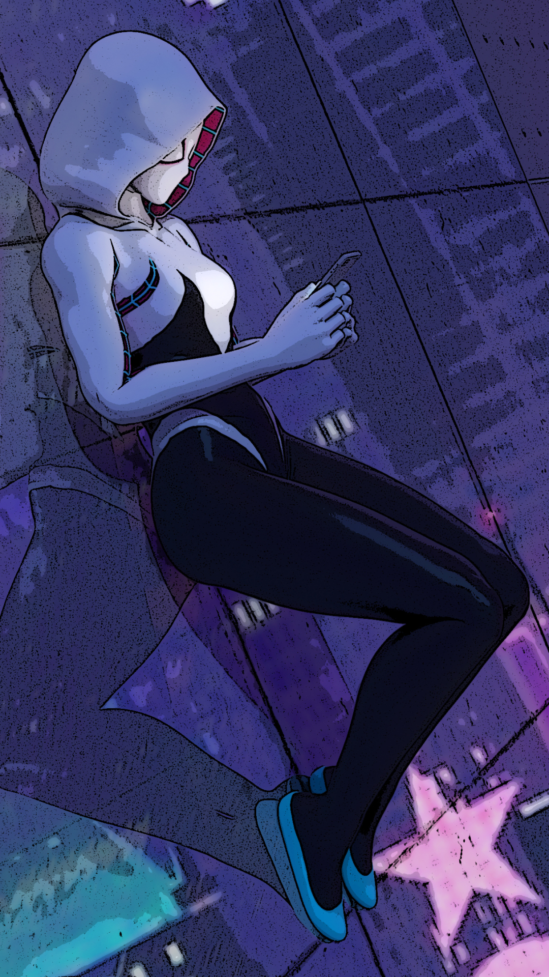 Baixar papel de parede para celular de História Em Quadrinhos, Gwen Stacy, Spider Gwen gratuito.