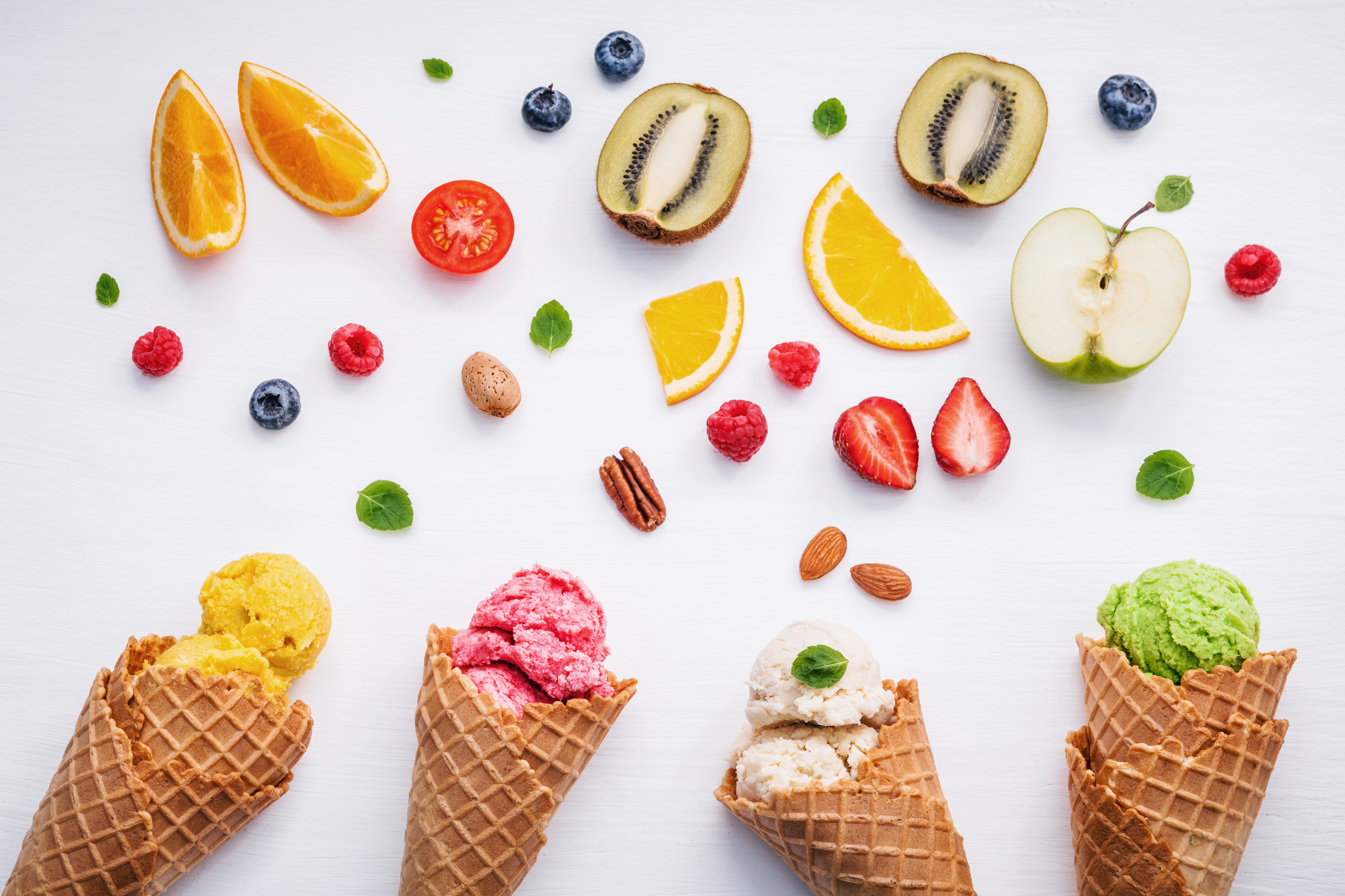 Baixe gratuitamente a imagem Comida, Sorvete, Natureza Morta, Fruta na área de trabalho do seu PC