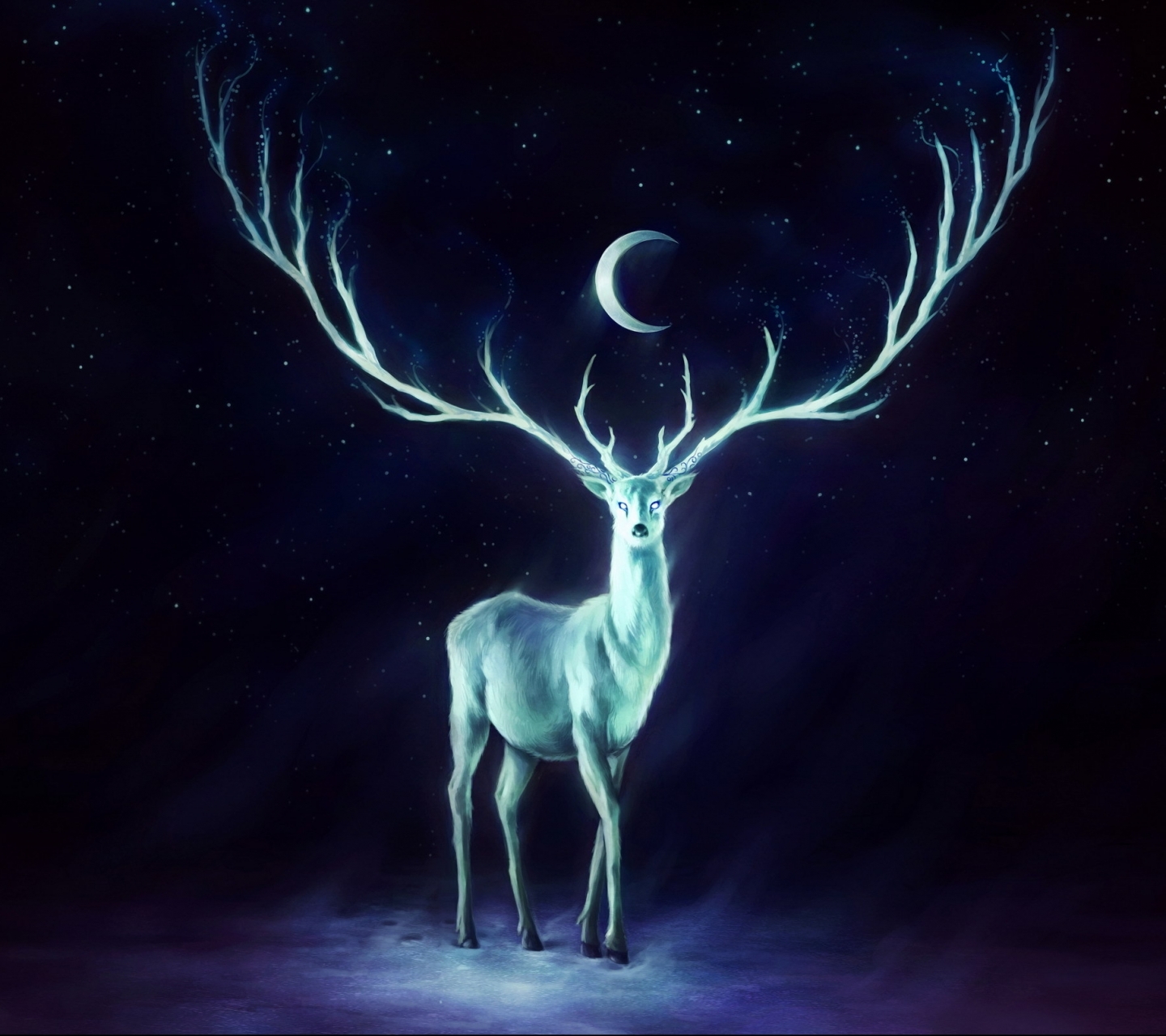 Free download wallpaper Fantasy, Deer, Fantasy Animals on your PC desktop
