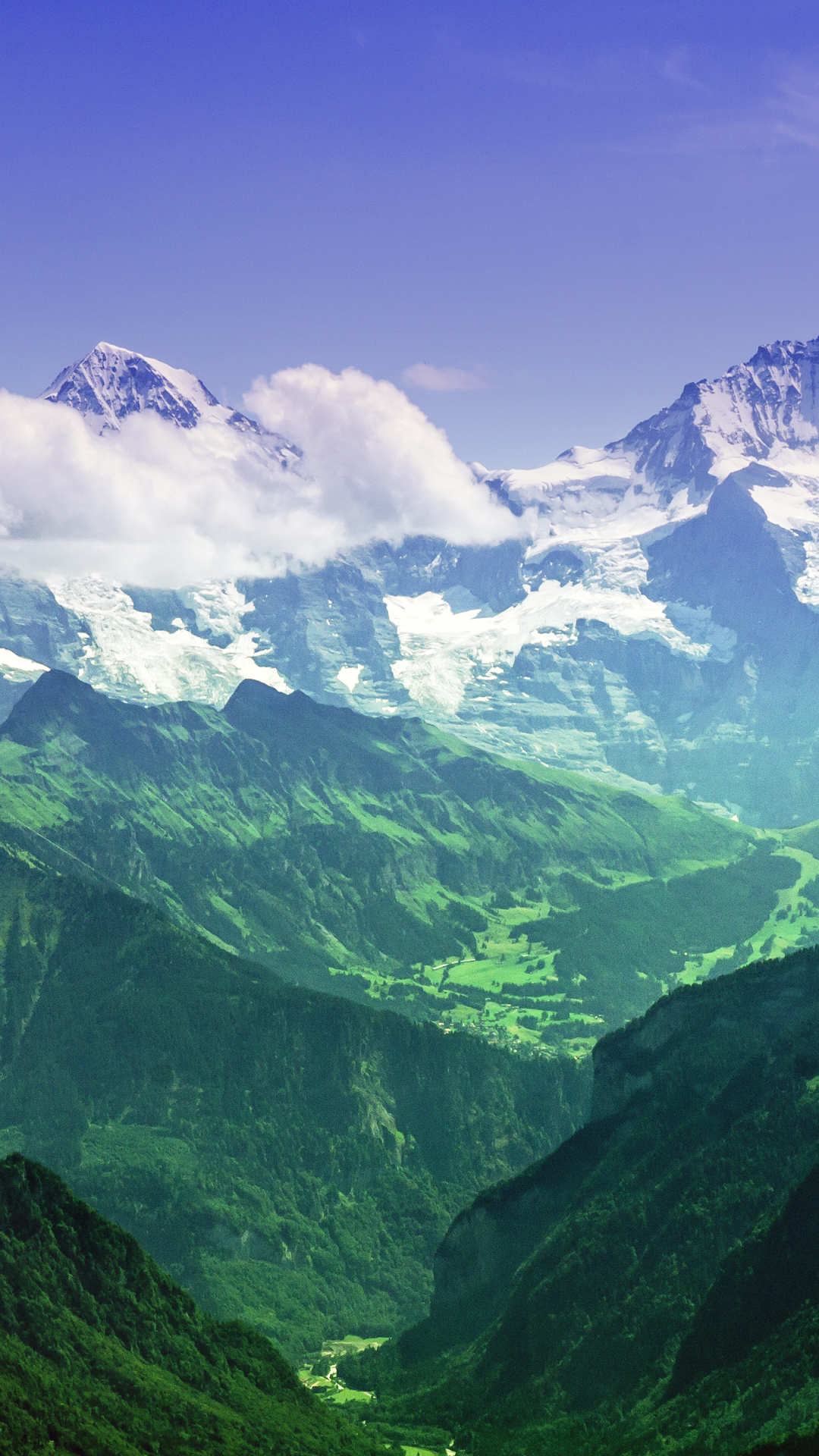 Download mobile wallpaper Mountains, Mountain, Earth, Switzerland, Bernese Alps for free.
