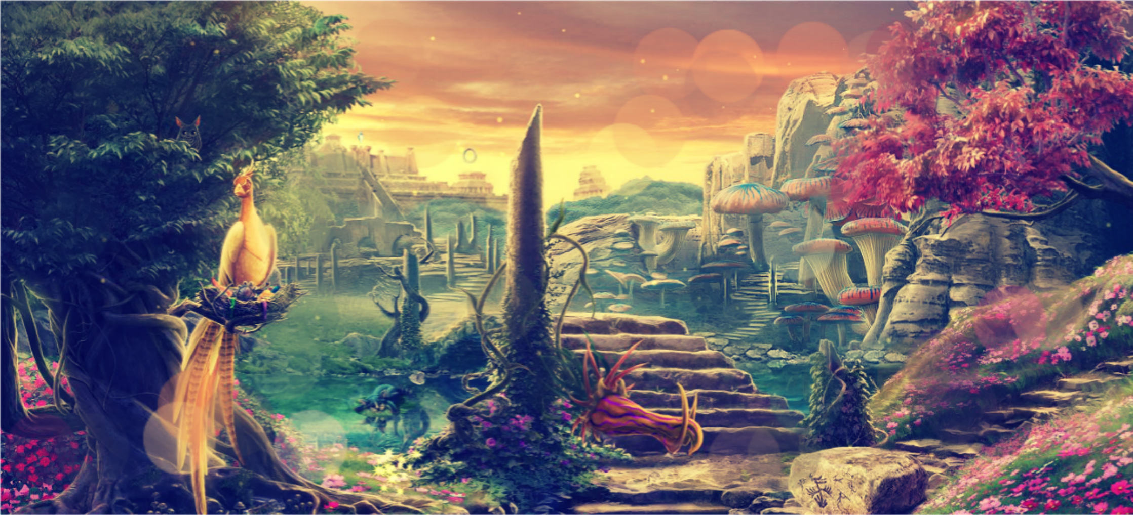 Download mobile wallpaper Landscape, Fantasy for free.