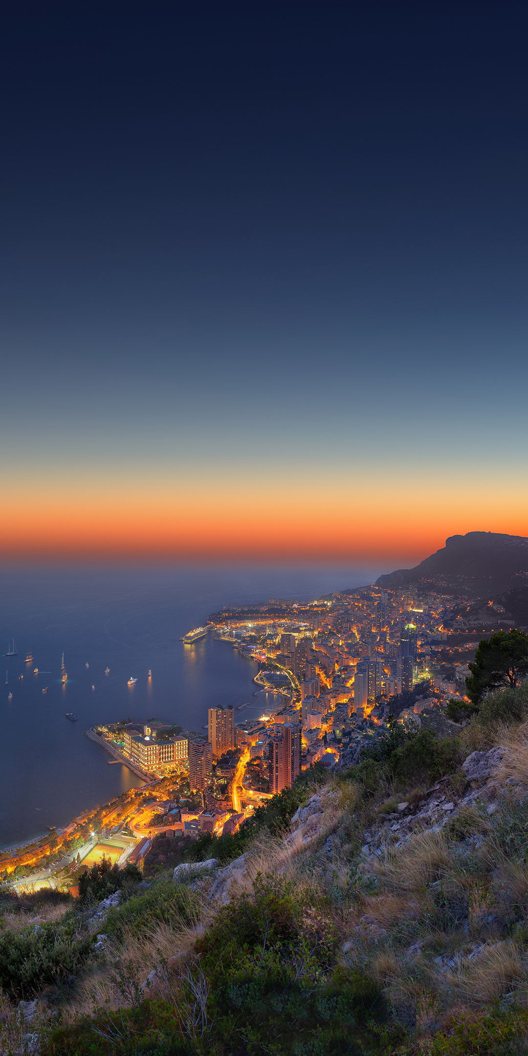 Download mobile wallpaper Cities, City, Ocean, Monaco, Man Made for free.