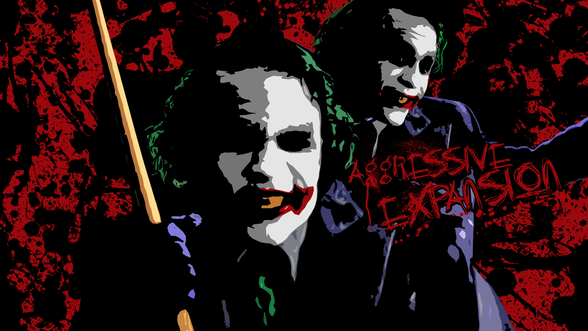 Handy-Wallpaper Joker, Filme, The Batman, The Dark Knight kostenlos herunterladen.