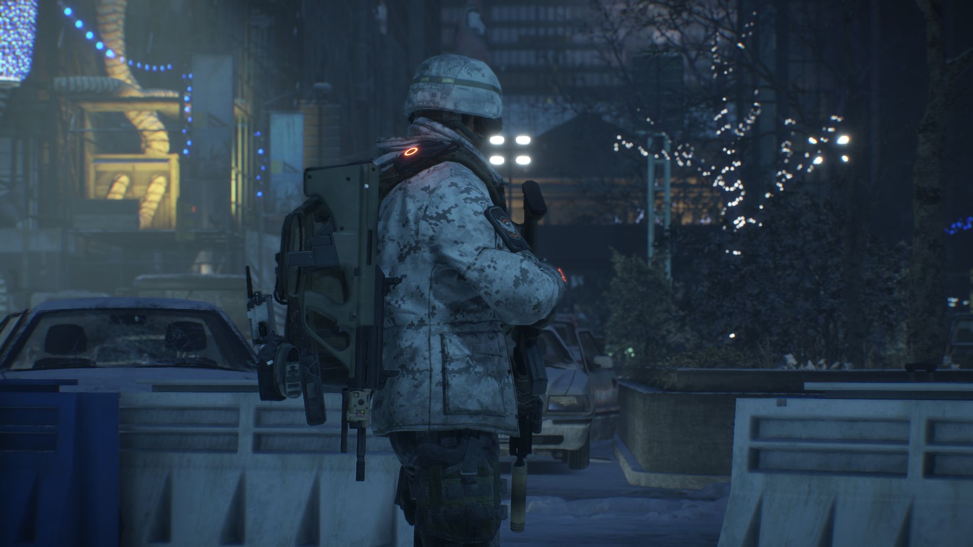 Free download wallpaper Night, New York, Video Game, Tom Clancy's The Division on your PC desktop