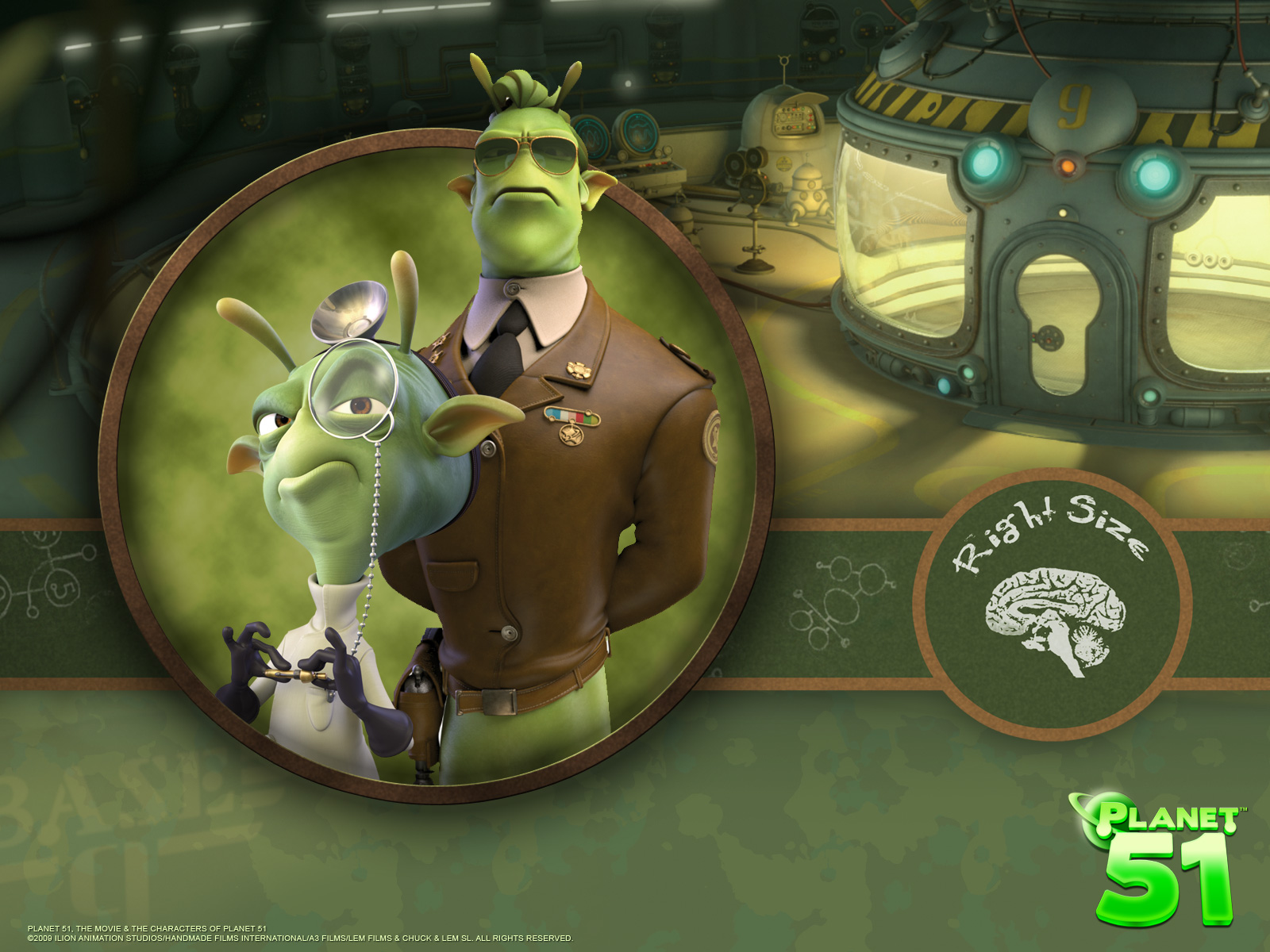 817521 Hintergrundbild herunterladen filme, planet 51 - Bildschirmschoner und Bilder kostenlos