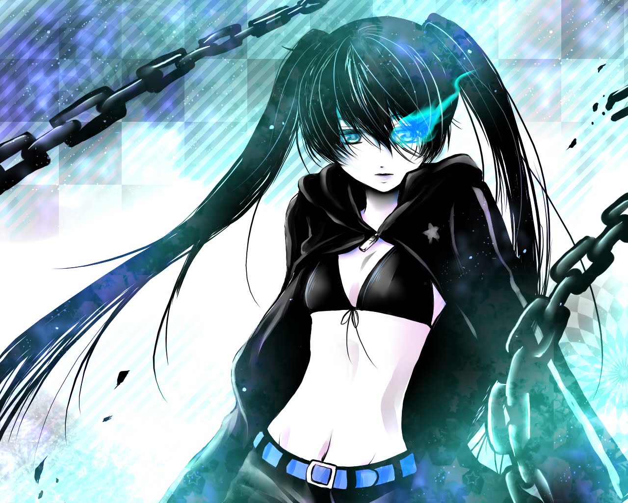 Free download wallpaper Anime, Black Rock Shooter on your PC desktop