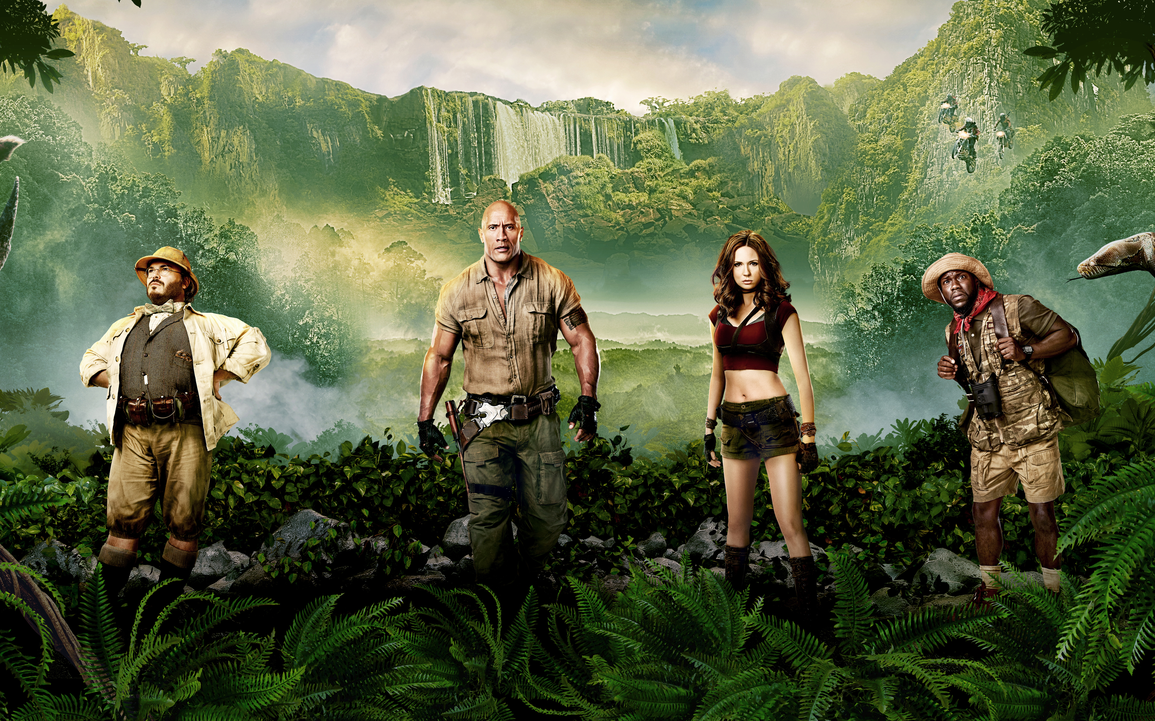 Download mobile wallpaper Movie, Jumanji: Welcome To The Jungle for free.