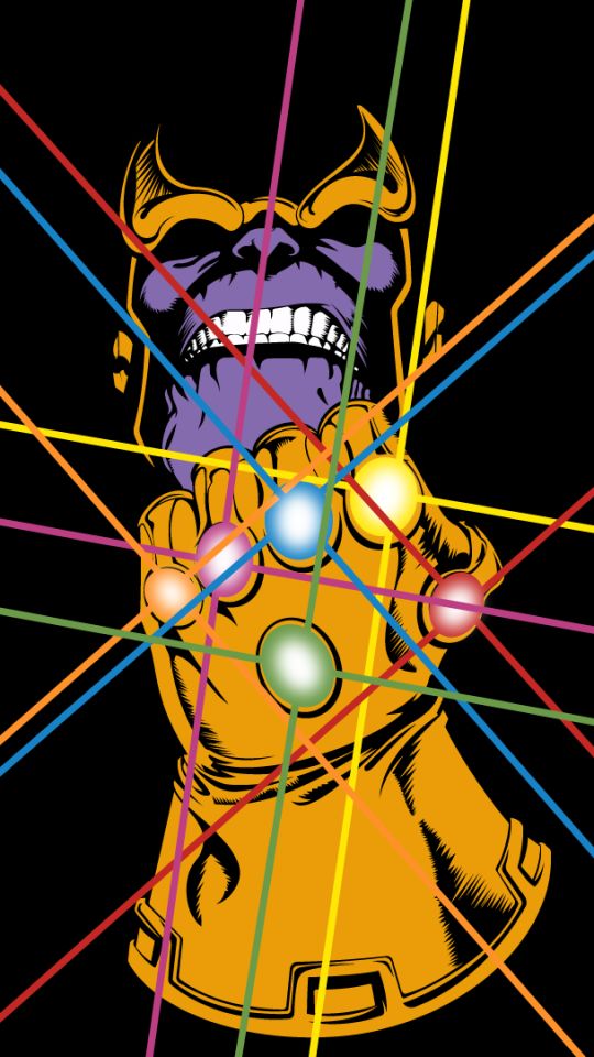 Baixar papel de parede para celular de História Em Quadrinhos, Thanos, Manopla Do Infinito gratuito.