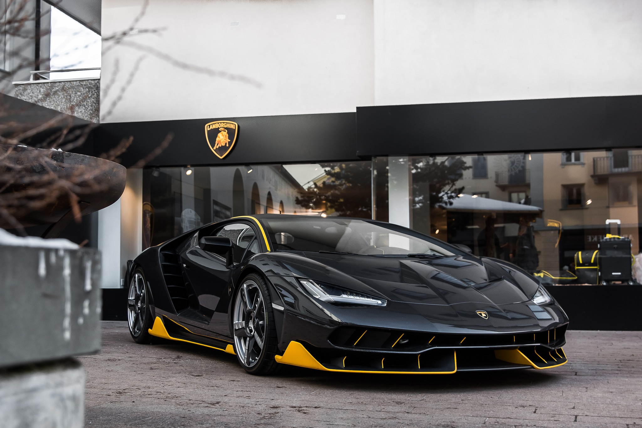 Download mobile wallpaper Lamborghini, Supercar, Lamborghini Centenario, Vehicles for free.