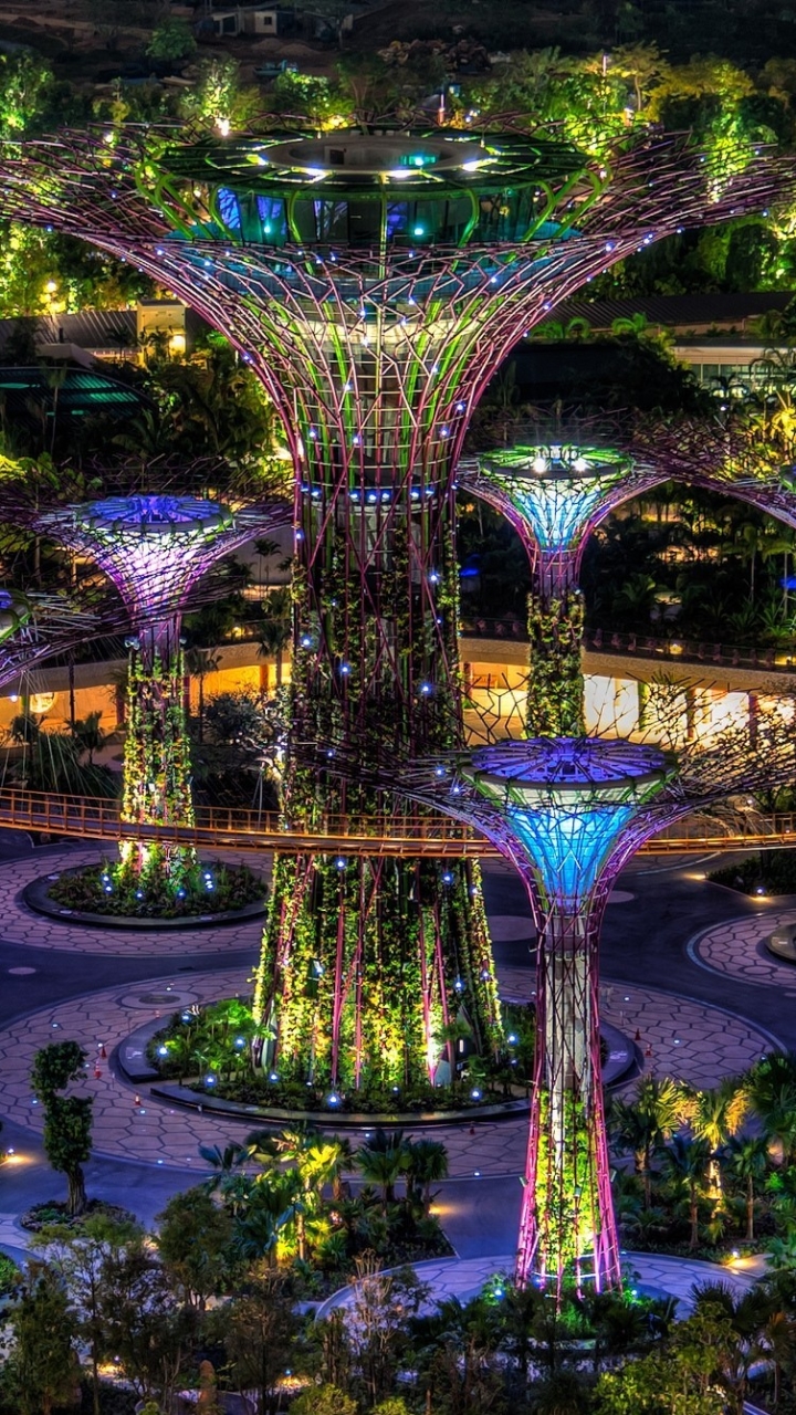 Скачать картинку Города, Сингапур, Сделано Человеком, Marina Bay Sands в телефон бесплатно.