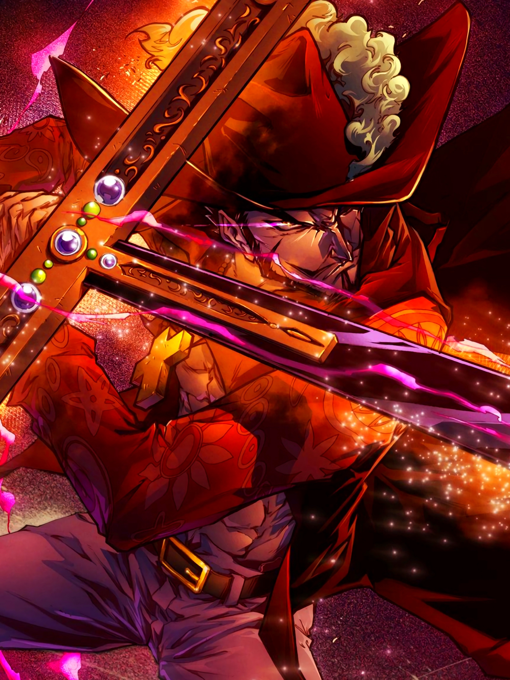 Descarga gratuita de fondo de pantalla para móvil de Animado, One Piece, Dracule Mihawk.