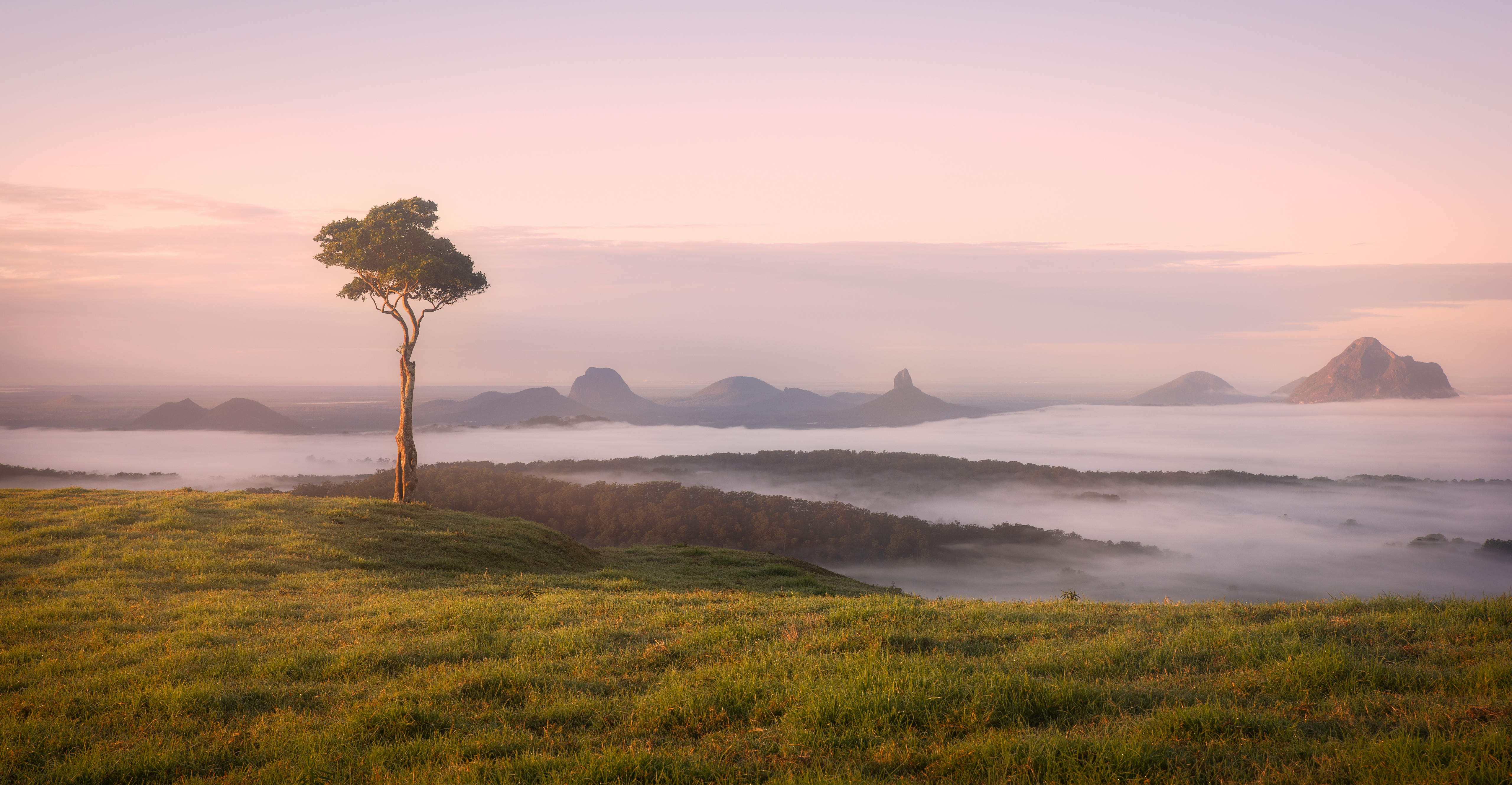 Free download wallpaper Landscape, Nature, Fog, Earth on your PC desktop