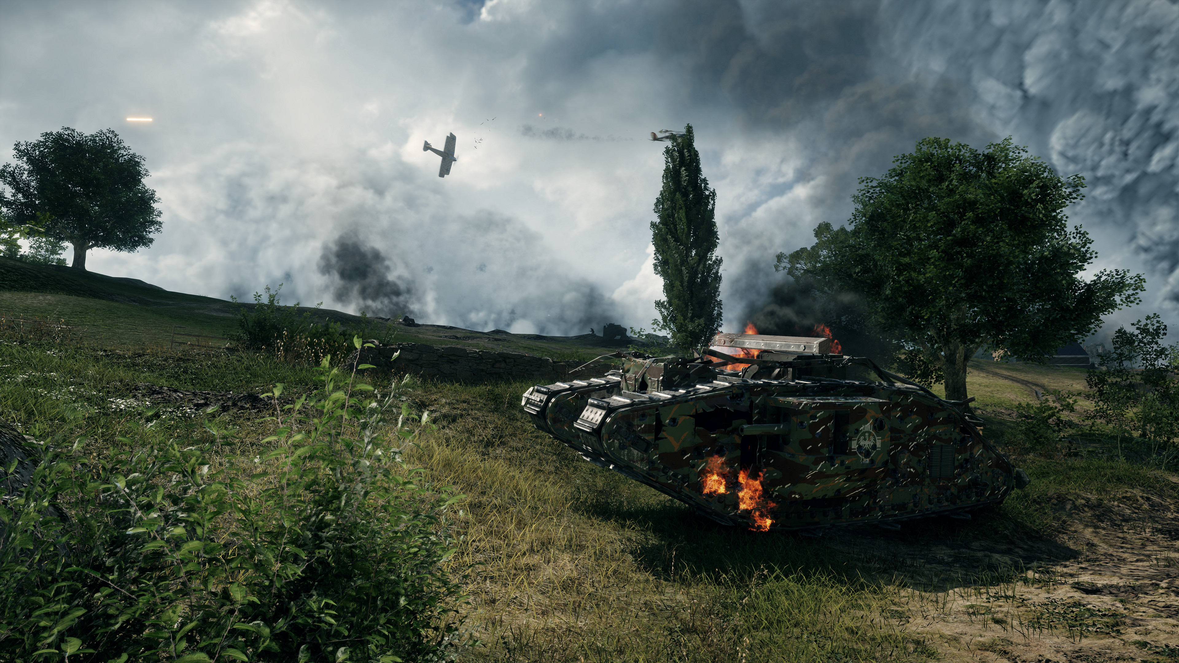 Laden Sie das Schlachtfeld, Panzer, Computerspiele, Battlefield 1-Bild kostenlos auf Ihren PC-Desktop herunter