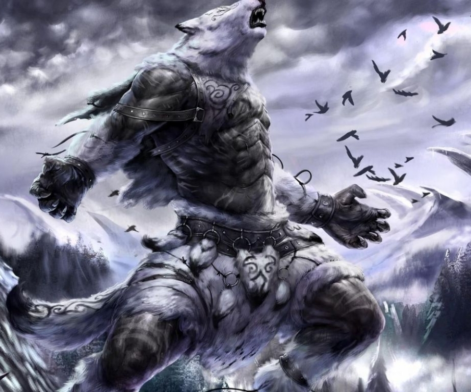 Free download wallpaper Dark, Werewolf on your PC desktop