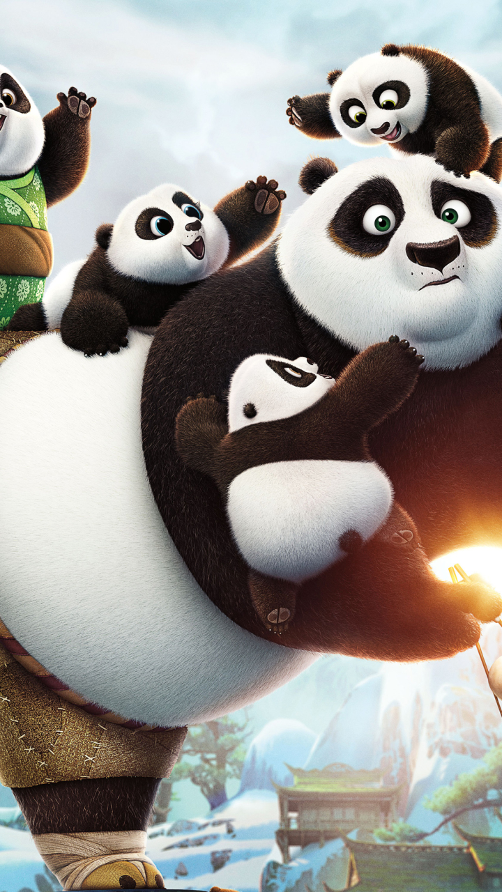 kung fu panda, movie, kung fu panda 3, po (kung fu panda) Full HD