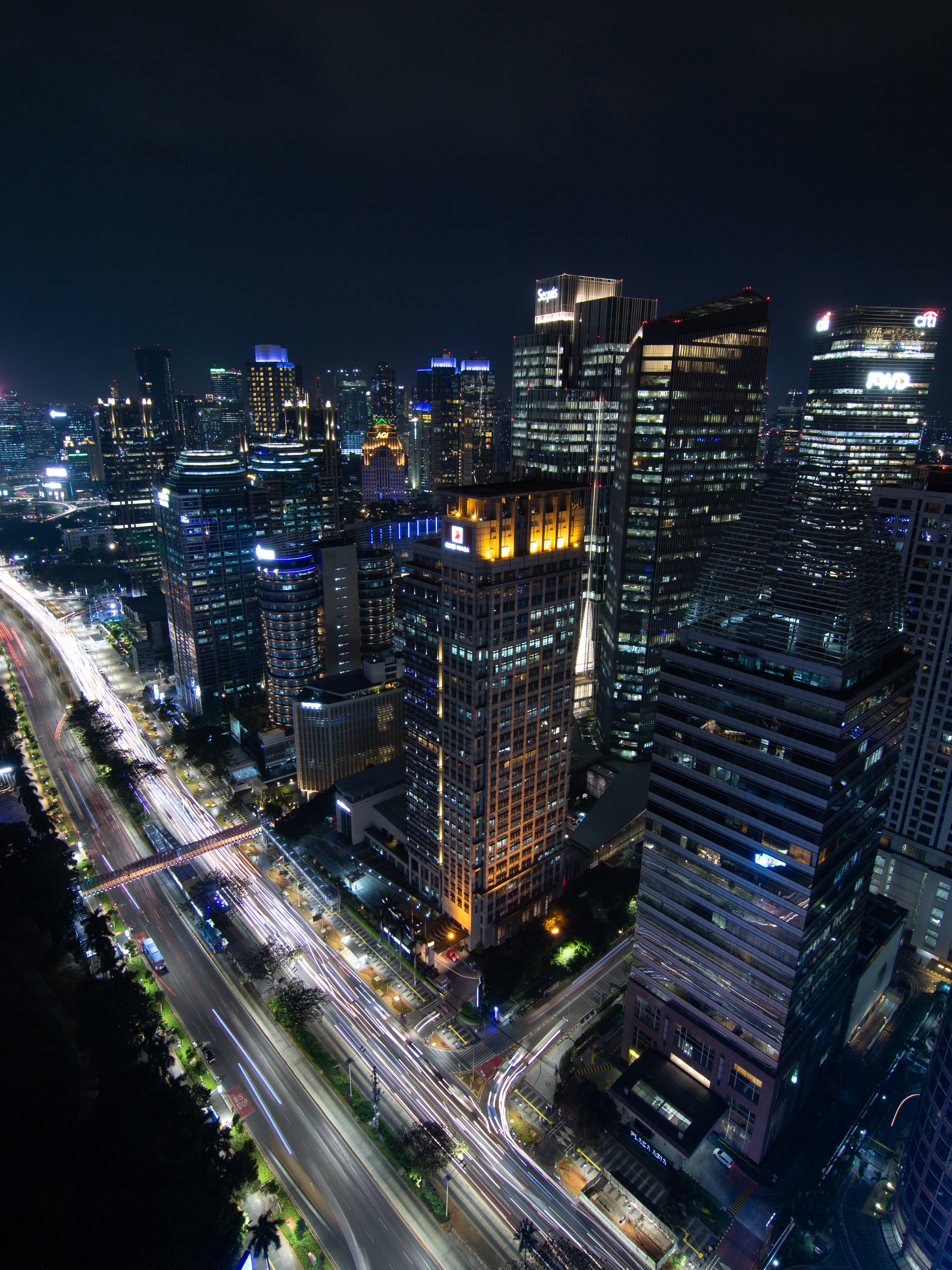 Free download wallpaper Building, Lights, Cities, Road, Night City, Architecture on your PC desktop