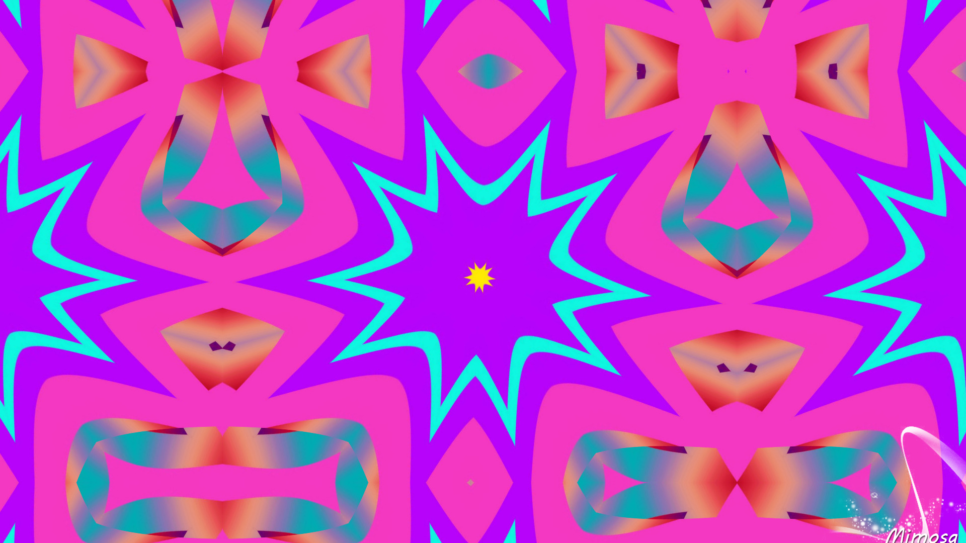 Download mobile wallpaper Abstract, Colorful, Kaleidoscope, Geometry for free.