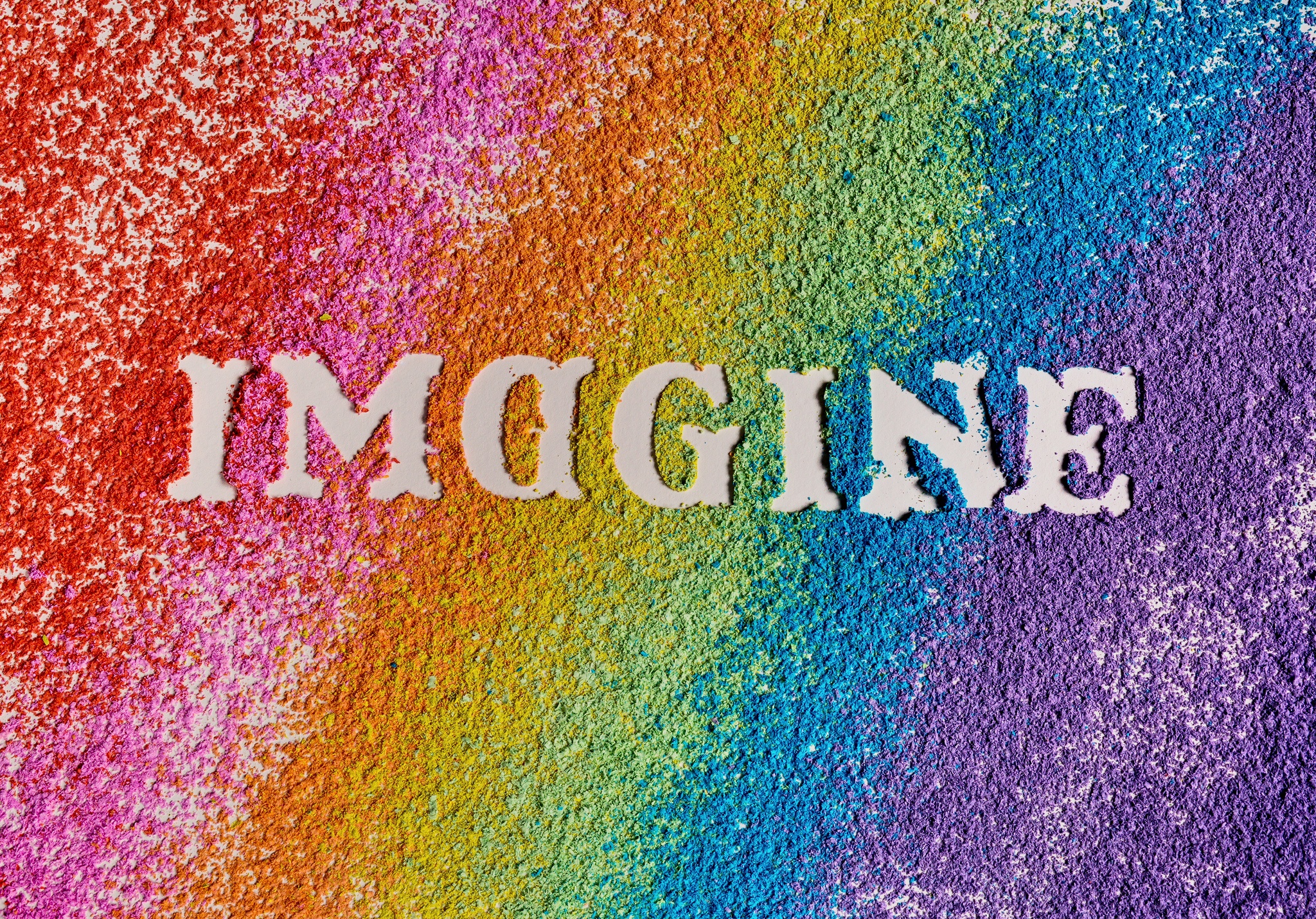 Handy-Wallpaper Regenbogen, Verschiedenes, Farben, Bunt, Wort, Motivierend kostenlos herunterladen.