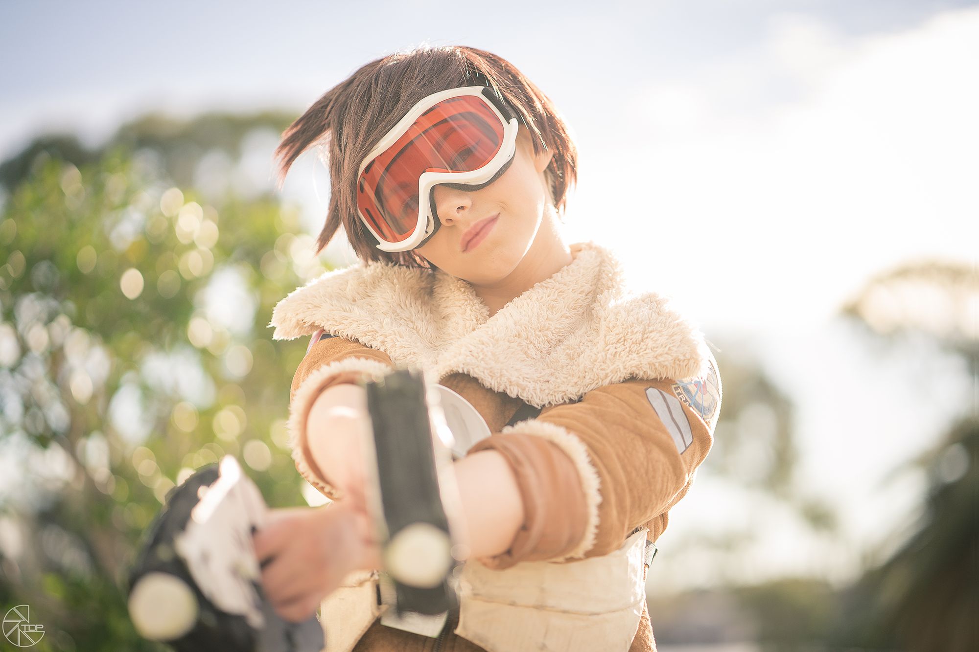 Download mobile wallpaper Women, Cosplay, Tracer (Overwatch) for free.